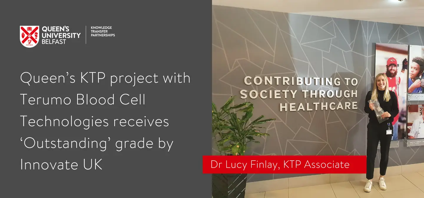 KTP project between Queen's and Terumo BCT is awarded an ‘Outstanding ...