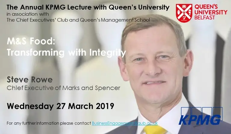 steve rowe | Public engagement | Queen's University Belfast