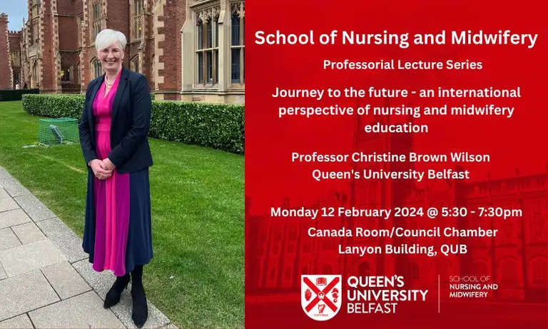 12.02.24 Professorial Lecture by Christine Brown Wilson | School of ...